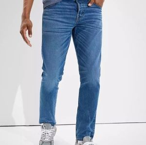 American eagle men's slim straight blue jeans